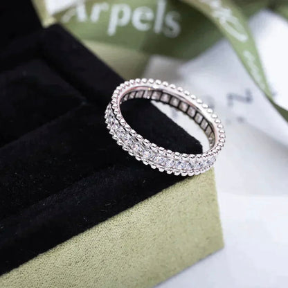 [LuckyStar]PERLEE DIAMANT SILBERRING