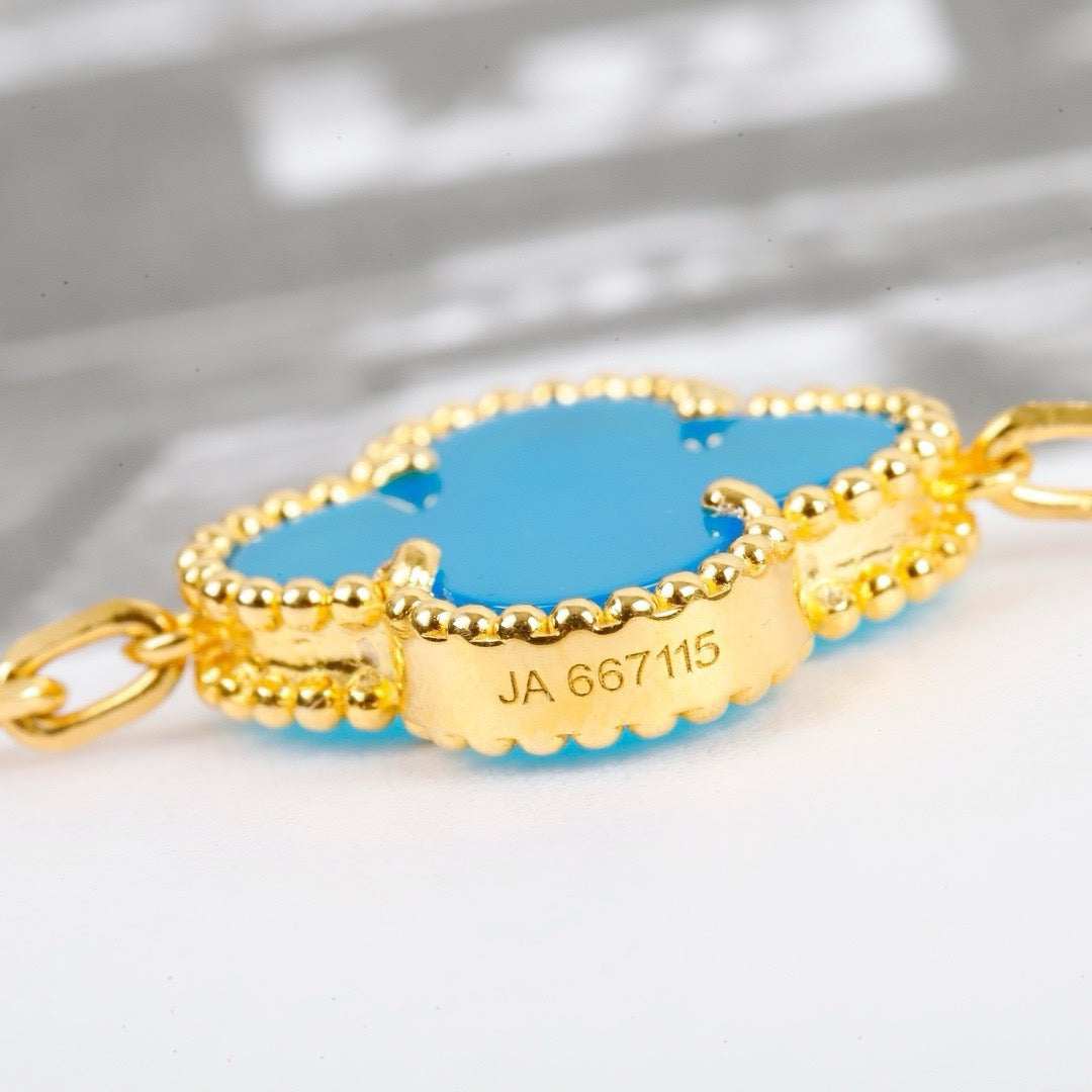 [LuckyStar]KLEE 5 MOTIVE TÜRKIS ARMBAND