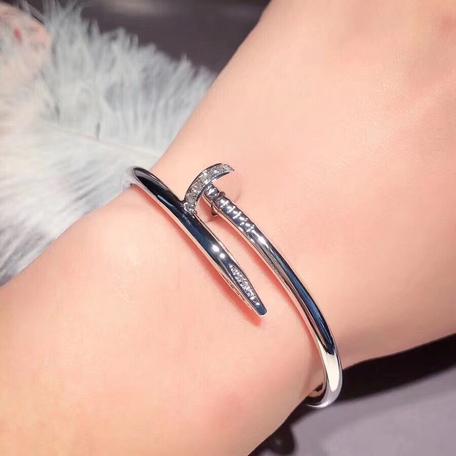 [LuckyStar]JUSTE ARMBAND 3,5 MM DIAMANTEN