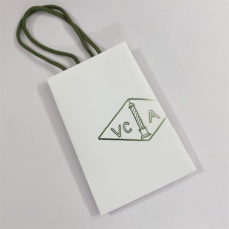 [LuckyStar]VA Kleeblatt Armband Halskette Ring Box Geschenktüte
