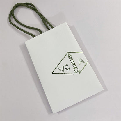 [LuckyStar]VA Kleeblatt Armband Halskette Ring Box Geschenktüte