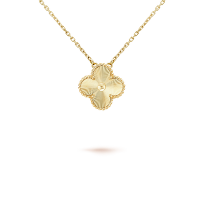 [LuckyStar]CLOVER 15MM LASER HALSKETTE