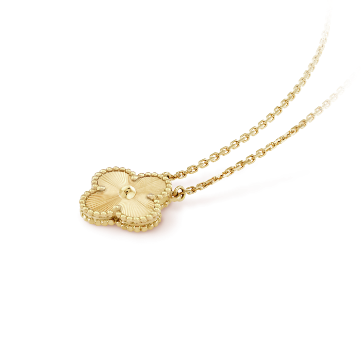 [LuckyStar]CLOVER 15MM LASER HALSKETTE