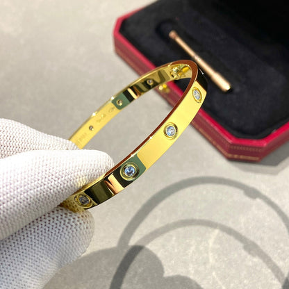 [LuckyStar]Liebesarmband 6,1 mm 10 Diamanten