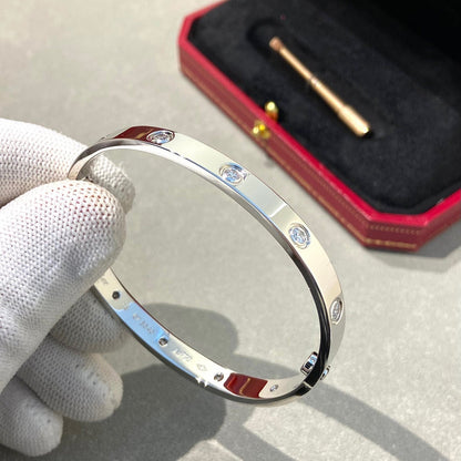 [LuckyStar]Liebesarmband 6,1 mm 10 Diamanten