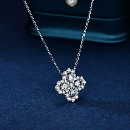 [LuckyStar] LOOP HALSKETTE VOLLMOTIV DIAMANT 16MM MEHRERE FARBEN