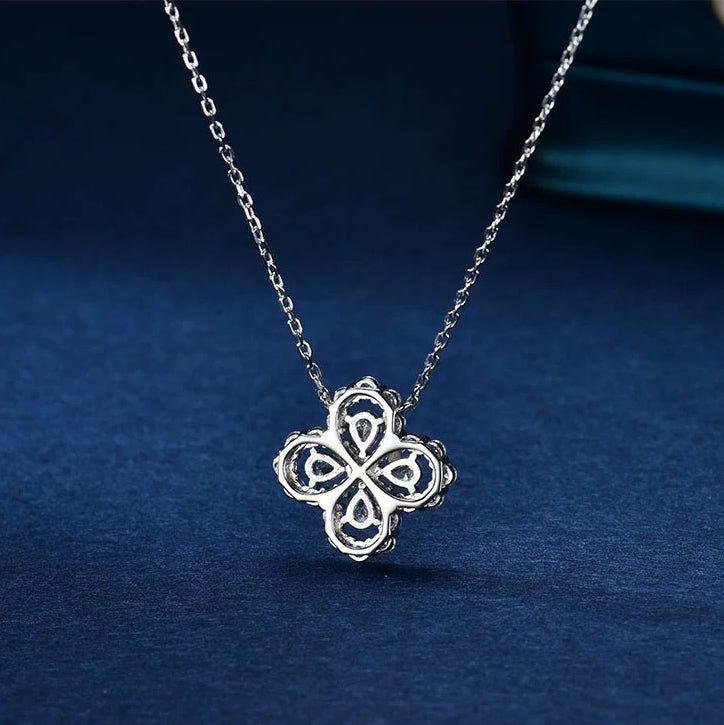 [LuckyStar] LOOP HALSKETTE VOLLMOTIV DIAMANT 16MM MEHRERE FARBEN