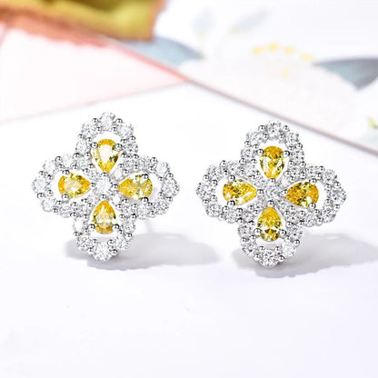 [LuckyStar] LOOP-OHRRINGE VOLLMOTIV DIAMANT 16MM