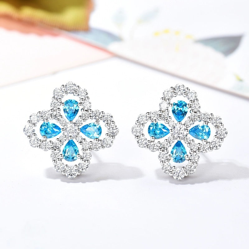 [LuckyStar] LOOP-OHRRINGE VOLLMOTIV DIAMANT 16MM