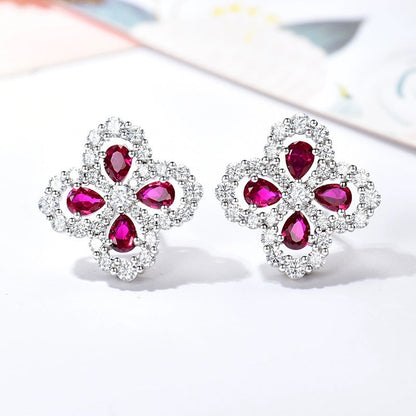 [LuckyStar] LOOP-OHRRINGE VOLLMOTIV DIAMANT 16MM