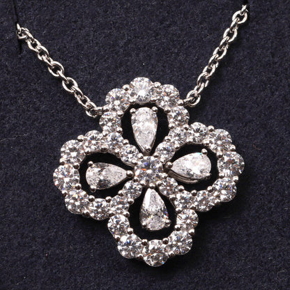[LuckyStar] LOOP HALSKETTE VOLLMOTIV DIAMANT 16MM MEHRERE FARBEN