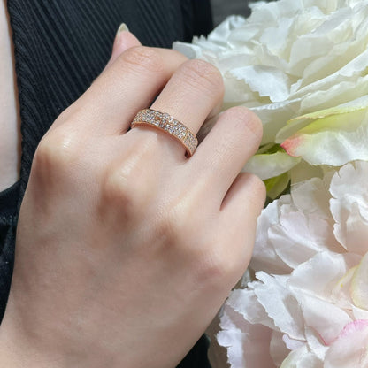 [LuckyStar]KELLY ROSÉGOLD DIAMANTRING