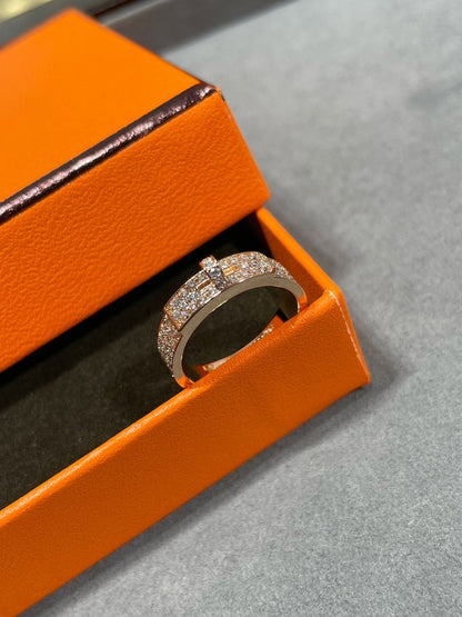 [LuckyStar]KELLY ROSÉGOLD DIAMANTRING