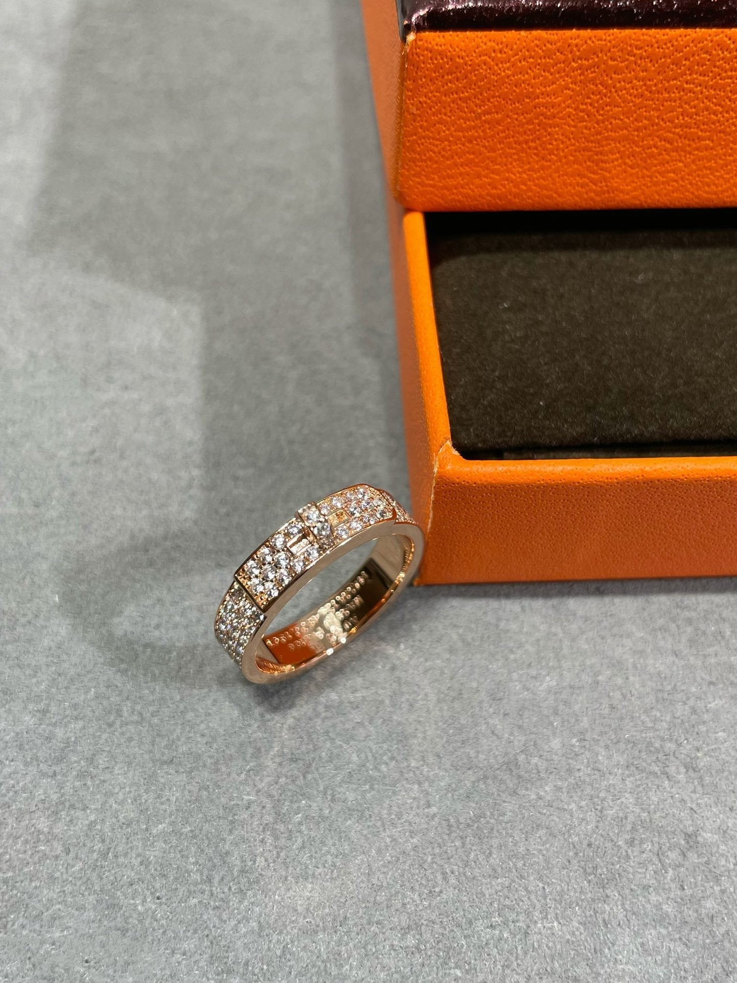 [LuckyStar]KELLY ROSÉGOLD DIAMANTRING