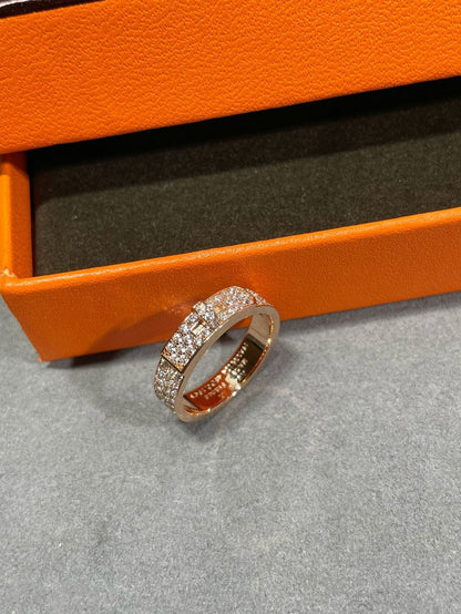 [LuckyStar]KELLY ROSÉGOLD DIAMANTRING