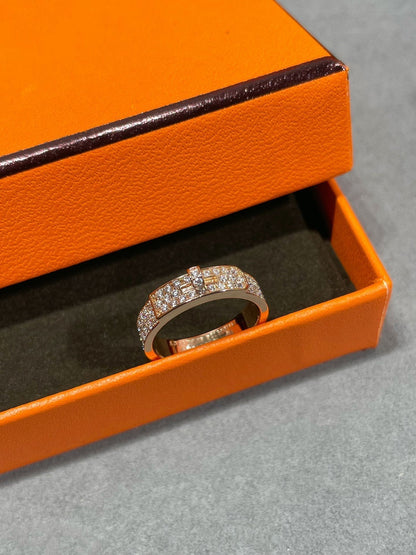 [LuckyStar]KELLY ROSÉGOLD DIAMANTRING