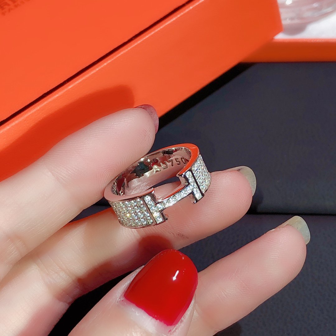 [LuckyStar]H RING VOLLER DIAMANT