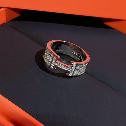 [LuckyStar]H RING VOLLER DIAMANT
