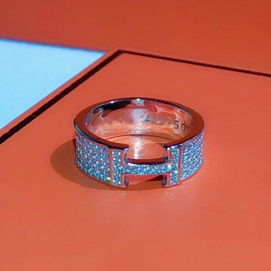 [LuckyStar]H RING VOLLER DIAMANT