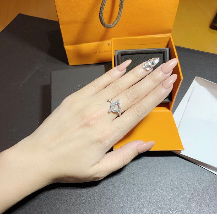 [LuckyStar]ECHAPPEE RING SILBER DIAMANT