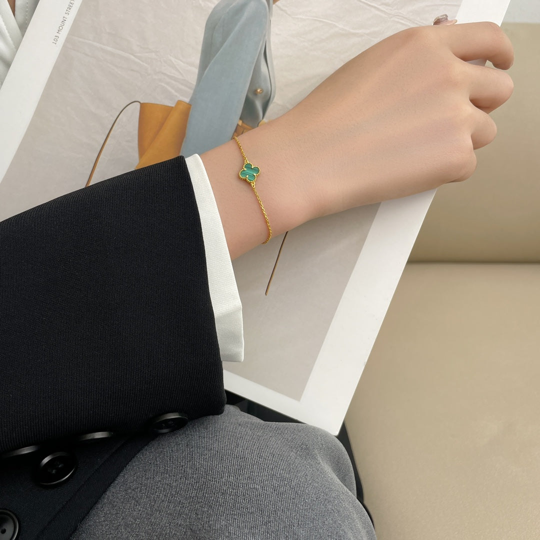 [LuckyStar]KLEE-ARMBAND MALACHIT 1 MOTIV
