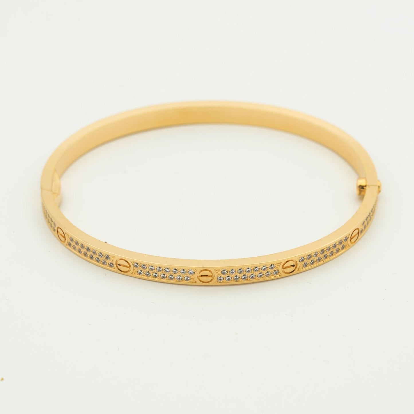 [LuckyStar] LIEBESARMBAND 3,65 MM MIT DIAMANTEN BESETZT