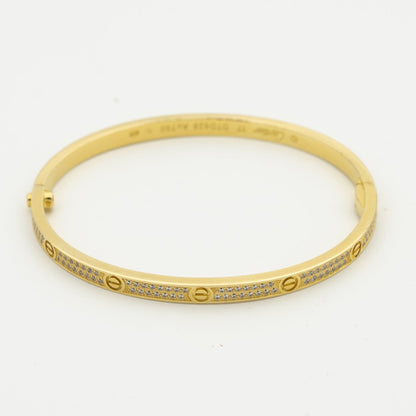 [LuckyStar] LIEBESARMBAND 3,65 MM MIT DIAMANTEN BESETZT