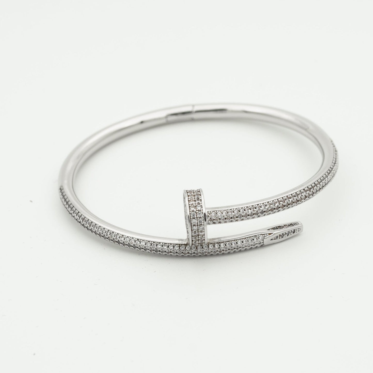 [LuckyStar]JUSTE-ARMBAND, 3,5 MM, ALLE DIAMANTEN