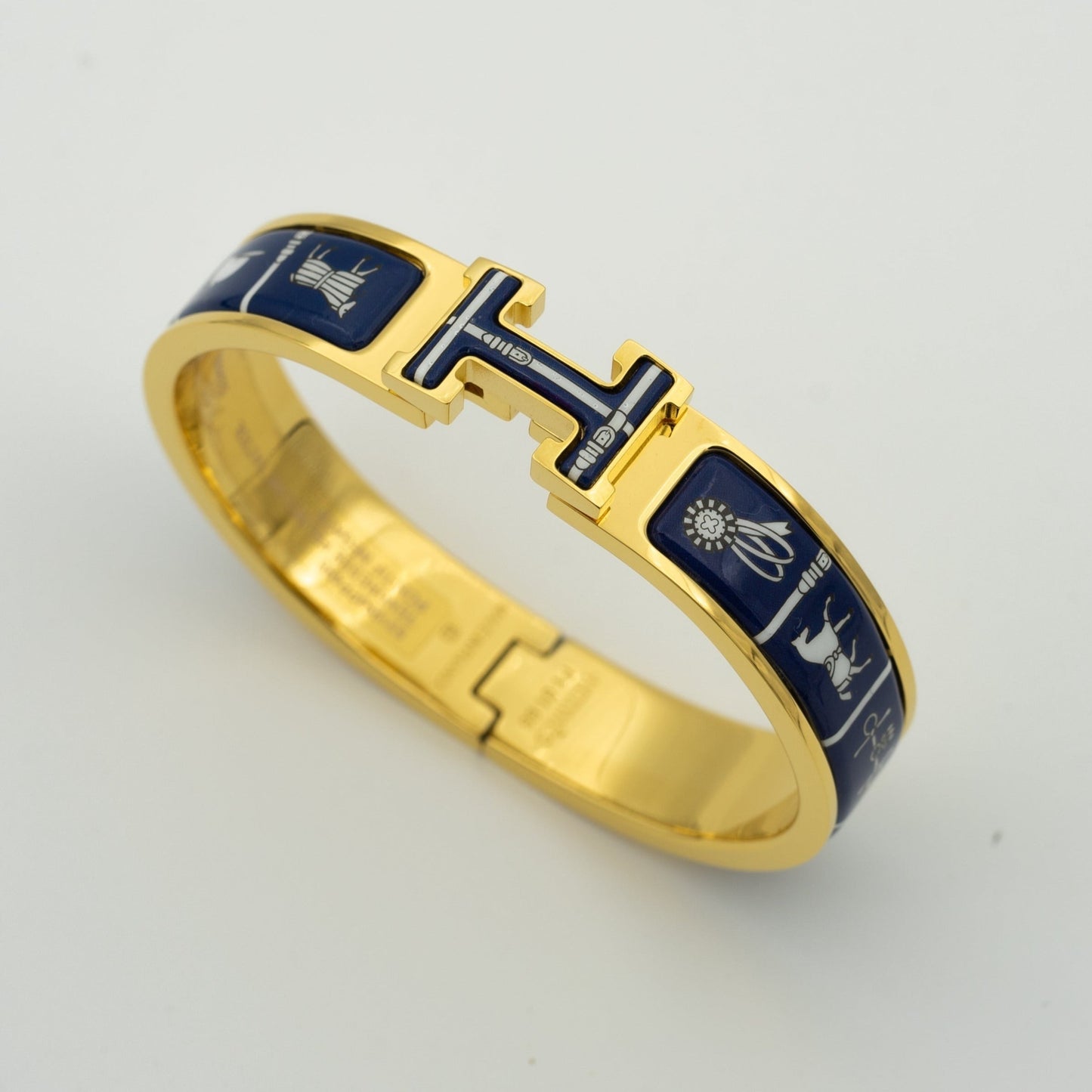 [LuckyStar]H ARMBAND BLAU KERAMIK