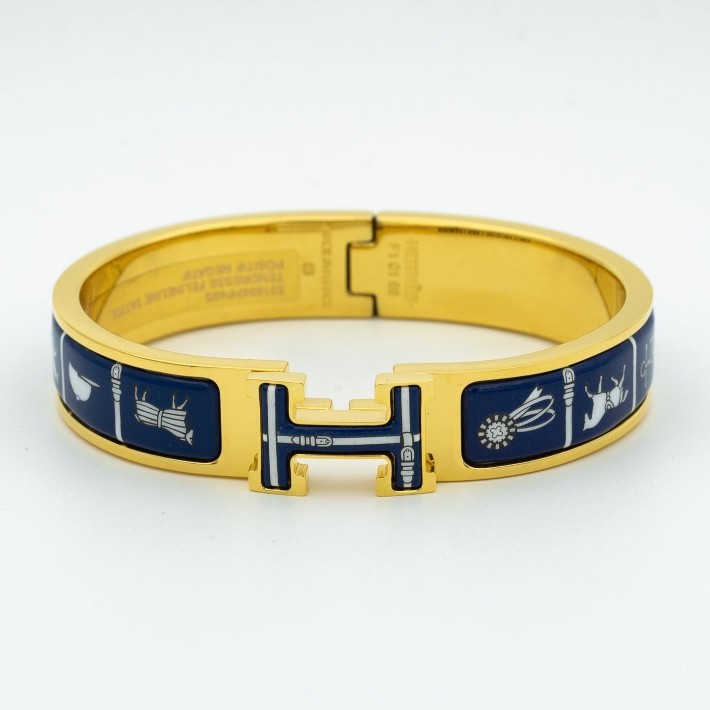 [LuckyStar]H ARMBAND BLAU KERAMIK