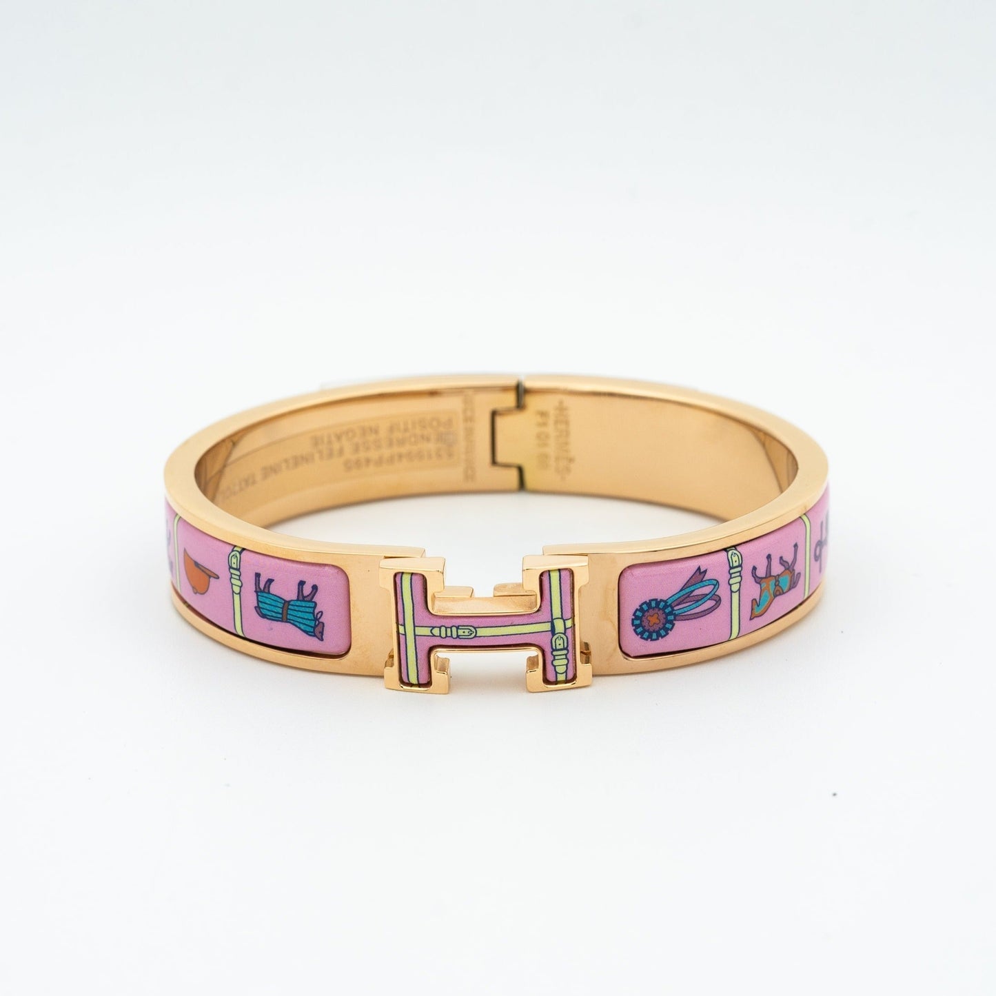 [LuckyStar]H ROSA GOLD ARMBAND ROSA KERAMIK