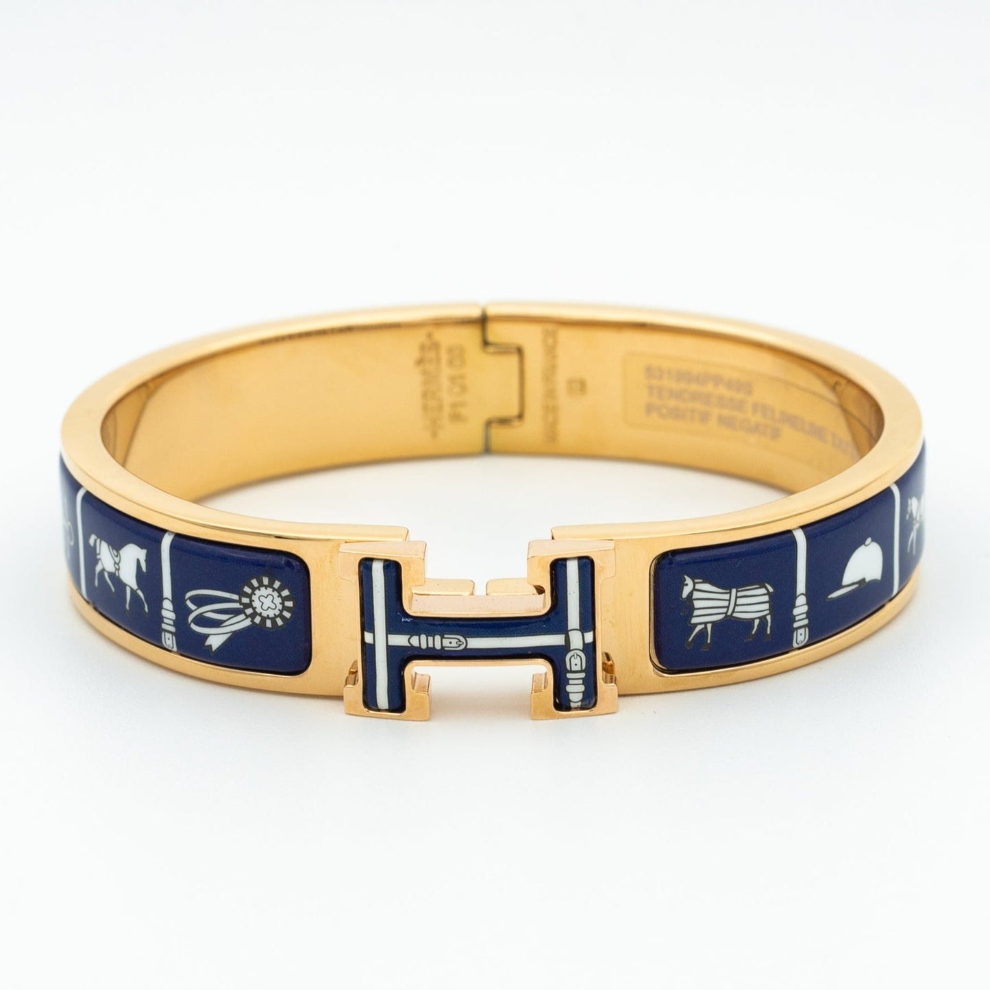[LuckyStar]H ARMBAND BLAU KERAMIK