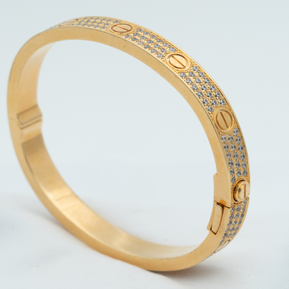 [LuckyStar] LIEBESARMBAND 6,1 MM MIT DIAMANTEN BESETZT 
