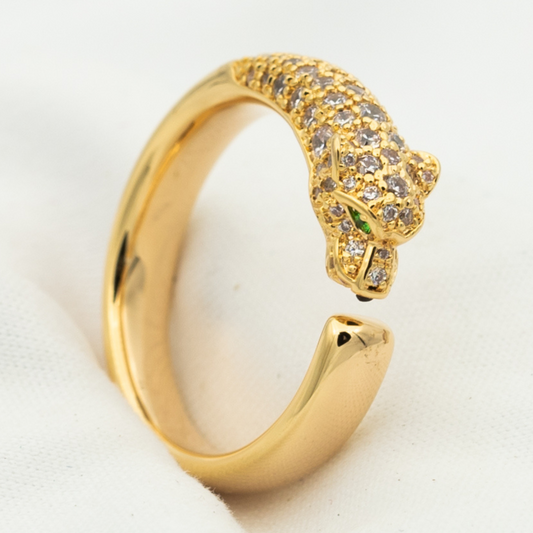 [LuckyStar] PANTHERE RING DIAMANT 7,3 MM 