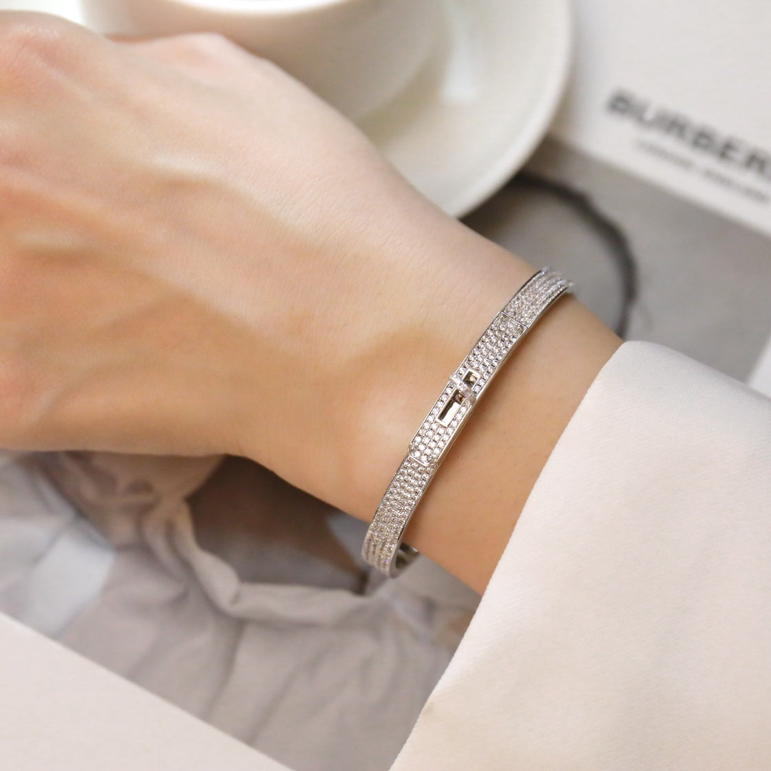 [LuckyStar]KELLY ARMBAND MIT DIAMANTEN 