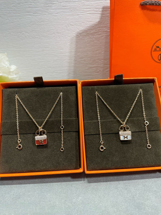 [LuckyStar]H CIRCE MOISSANITE ANHÄNGER HALSKETTE GOLD