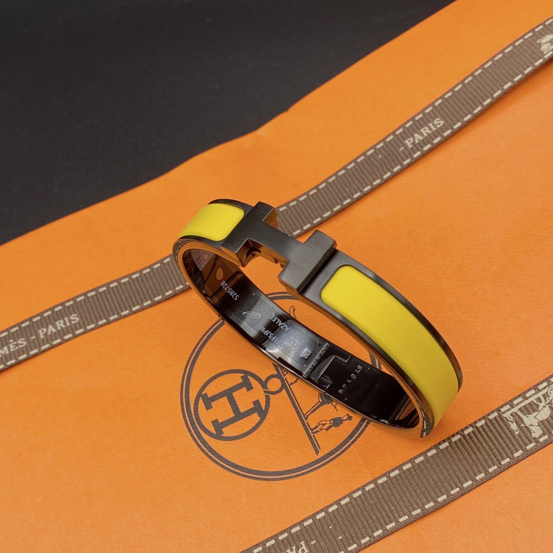 [LuckyStar]CLIC HM SO SCHWARZ GELB ARMBAND