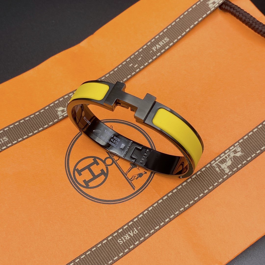 [LuckyStar]CLIC HM SO SCHWARZ GELB ARMBAND
