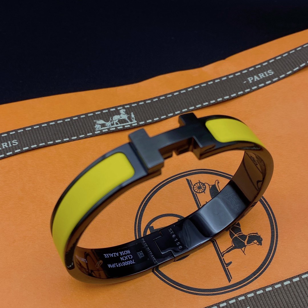 [LuckyStar]CLIC HM SO SCHWARZ GELB ARMBAND