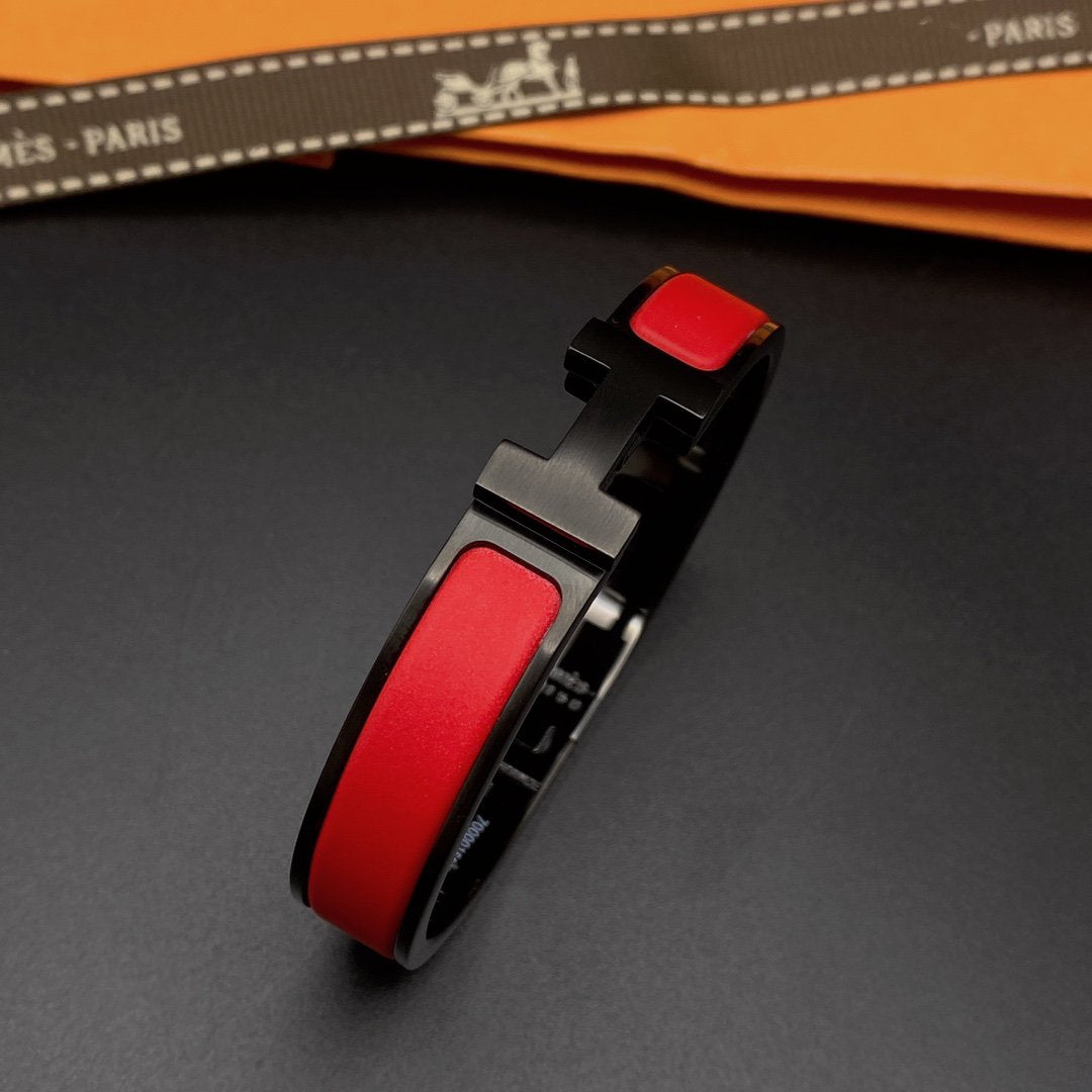 [LuckyStar]CLIC HM SO SCHWARZ ROT ARMBAND