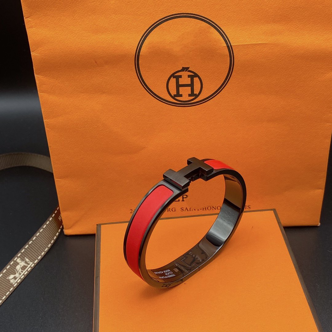 [LuckyStar]CLIC HM SO SCHWARZ ROT ARMBAND
