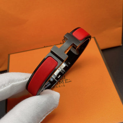 [LuckyStar]CLIC HM SO SCHWARZ ROT ARMBAND