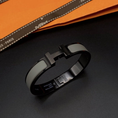 [LuckyStar]CLIC HM SO SCHWARZ GRAU ARMBAND