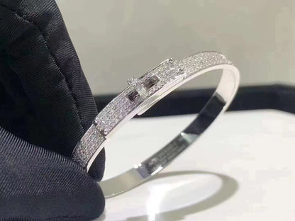 [LuckyStar]HM KELLY ARMBAND AUS SILBER MIT VOLLEM PAVE-DIAMANT