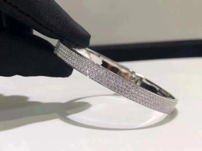[LuckyStar]HM KELLY ARMBAND AUS SILBER MIT VOLLEM PAVE-DIAMANT