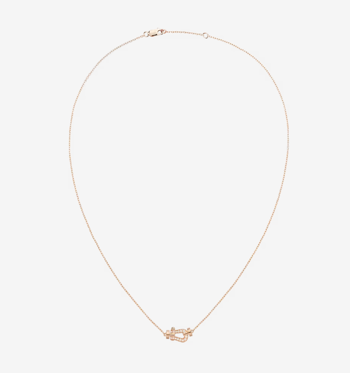 [LuckyStar]FORCE 10 DIAMANT ROSGOLD HALSKETTE MINIMODELL