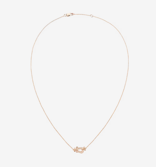[LuckyStar]FORCE 10 DIAMANT ROSGOLD HALSKETTE MINIMODELL