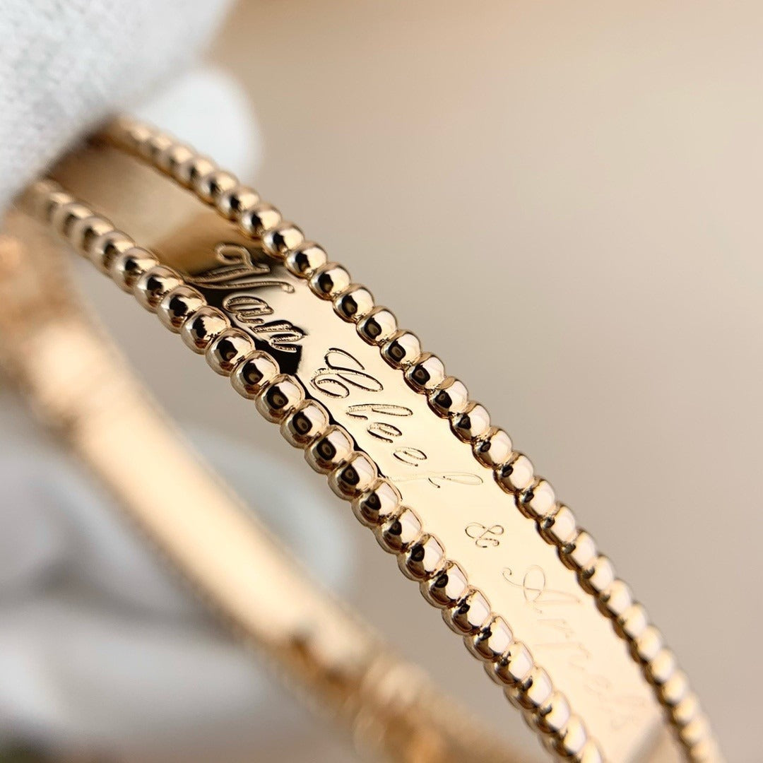 [LuckyStar]CLOVER BRACELET ENGRAVING SERIES