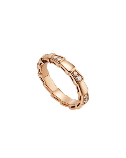 [LuckyStar]SERPENTI RING ROTGOLD 3MM