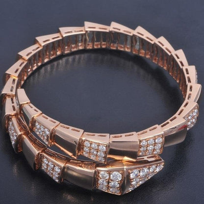 [LuckyStar]SERPENTI ARMBAND ROTGOLD DIAMANT